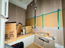 【東京都/港区芝】サンコート芝公園 浴室：リフォーム実施中