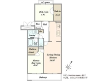 【東京都/渋谷区神宮前】神宮前プリンスハイツ 間取り図