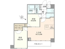 【東京都/渋谷区幡ヶ谷】ガーデンアルバ幡ヶ谷 間取り図