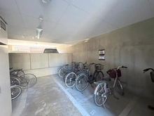 【東京都/練馬区関町南】サンクレイドル武蔵関 駐輪場