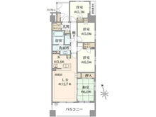 【東京都/三鷹市上連雀】ジェイパーク三鷹ノルディックエア 間取り図