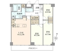 【東京都/杉並区永福】パレス永福 間取り図