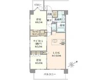 【埼玉県/戸田市喜沢】サンクレイドル西川口II 間取り図