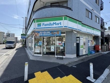 【神奈川県/川崎市幸区古市場】クレストフォルム新川崎サウスステージ ファミリーマートまるや古市場店（現地より約160m）