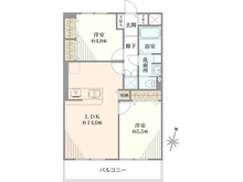 【東京都/杉並区上荻】杉並コーポラス 間取り図