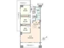 【東京都/武蔵野市吉祥寺東町】吉祥寺レジデンシア 間取り図