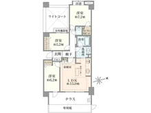 【東京都/西東京市柳沢】ライオンズマンション田無イーストレジデンス 間取り図