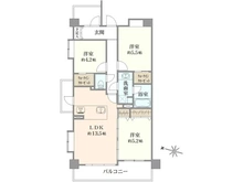【東京都/調布市調布ケ丘】ルイシャトレ調布 間取り図