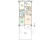 【東京都/西東京市田無町】プリンスハイツ田無 間取り図