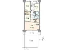 【東京都/西東京市向台町】ヴィーガーデン　ザ・レジデンス　Bサルーン 間取り図