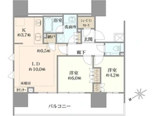 【東京都/杉並区成田東】プラウド南阿佐ヶ谷 間取り図