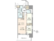 【東京都/世田谷区南烏山】プラウド八幡山 間取り図