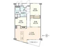【東京都/三鷹市下連雀】日生三鷹マンション 間取り図