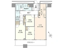 【東京都/中央区勝どき】勝どきザ・タワー 間取り図