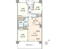 【東京都/西東京市田無町】プラウド田無ガーデンズ グランドコート 間取り図