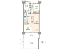 【東京都/三鷹市下連雀】プラウドシティ吉祥寺 B棟 間取り図
