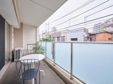 【東京都/杉並区和田】プラウド杉並和田 プライベートコート バルコニー