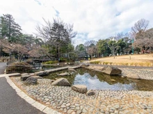 【東京都/杉並区和田】プラウド杉並和田 プライベートコート  杉並区立蚕糸の森公園（現地より約600m）