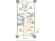 【東京都/三鷹市牟礼】吉祥寺シンフォニア 間取り図