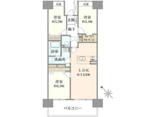 【東京都/三鷹市牟礼】パークシティ牟礼南 間取り図