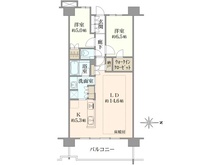 【東京都/三鷹市下連雀】プラウドシティ吉祥寺 D棟 間取り図