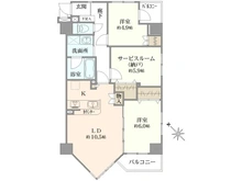 【東京都/国立市東】マイキャッスル国立 間取り図
