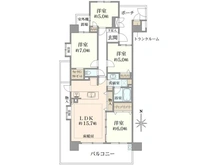 【東京都/三鷹市下連雀】オーベル吉祥寺WEST 間取り図