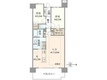 【東京都/三鷹市下連雀】プラウドシティ吉祥寺 E棟 間取り図