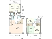 【埼玉県/和光市本町】シーアイハイツ和光A棟 間取り図
