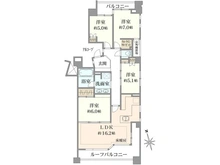 【東京都/武蔵野市吉祥寺本町】パークスクエア吉祥寺本町 C棟 間取り図