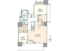 【東京都/府中市緑町】パークハウス府中緑町 間取り図