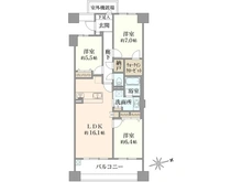 【東京都/武蔵野市吉祥寺東町】吉祥寺レジデンシア 間取り図