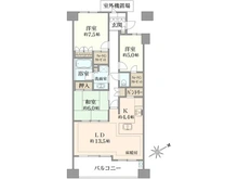 【東京都/武蔵野市吉祥寺東町】吉祥寺レジデンシア 間取り図