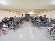 【神奈川県/川崎市多摩区生田】クレストフォルム生田グランヒルズ 駐輪場