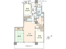【東京都/稲城市若葉台】ファインストーリアスカイツインズエアリータワー 間取り図