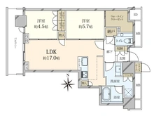 【東京都/中央区晴海】ザ・パークハウス晴海タワーズティアロレジデンス 間取り図