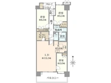 【東京都/調布市染地】グレーシアパーク調布国領 間取り図