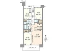 【東京都/稲城市東長沼】プラウドシティ南山 A棟 間取り図