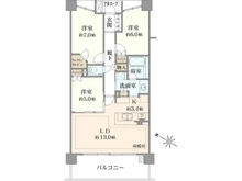 【東京都/調布市調布ケ丘】サンクタス調布ヶ丘 間取り図