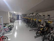 【神奈川県/川崎市中原区木月】プラウド元住吉ウエスト 駐輪場