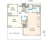 【神奈川県/川崎市中原区木月】プラウド元住吉ウエスト 間取り図