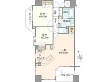 【東京都/多摩市一ノ宮】エールトレビュー聖蹟桜ヶ丘ハイライズソワレ 間取り図