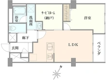 【東京都/調布市布田】調布シュロス 間取り図
