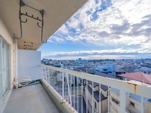 【東京都/世田谷区等々力】等々力ビューハイツ バルコニー