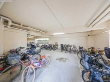 【東京都/世田谷区等々力】等々力ビューハイツ 駐輪場