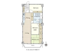 【東京都/世田谷区奥沢】奥沢センターマンション 間取り図