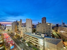 【東京都/渋谷区恵比寿南】オーベル代官山DE 眺望：バルコニーから（北西方向）