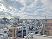 【東京都/品川区小山】ベルシャンブル小山 眺望：西側（リビング側）