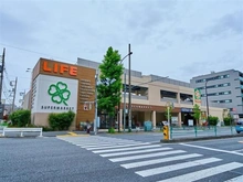 【東京都/世田谷区深沢】深沢ハウス K棟 ライフ目黒 八雲店（現地より約850m）