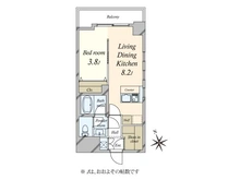 【東京都/港区浜松町】スカイコート浜松町壱番館 間取り図